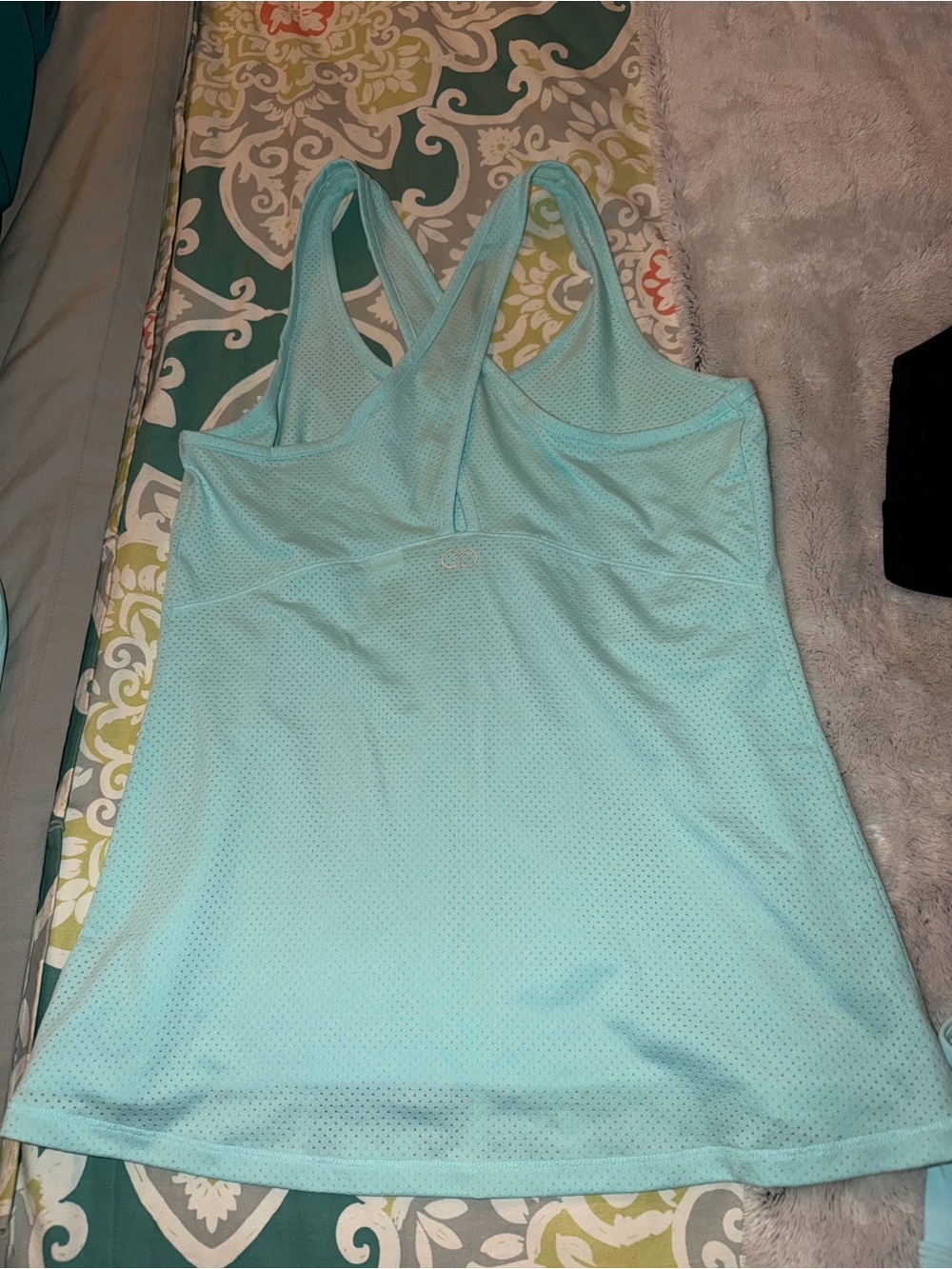 CALIA by Carrie Underwood Light Aqua Racerback Tank
